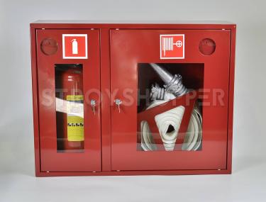 Шкаф пожарный Пульс ШПК-315НОК навесной открытый красный